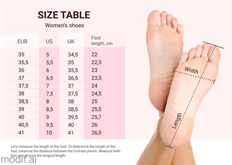 Sole Size Chart Cm