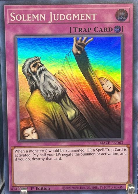 Solemn Judgement Maze