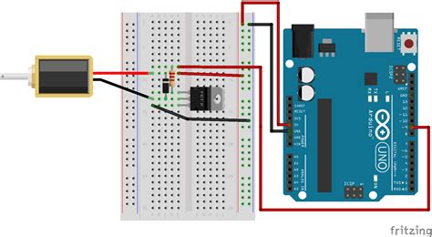 Solenoid Arduino Setup