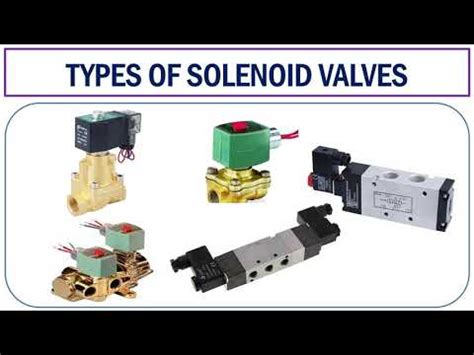 Solenoid Valve Basics