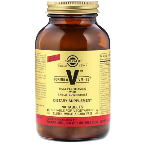 Solgar Multivitamin Vm 75