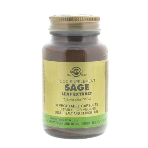 Solgar Sage Leaf Extract