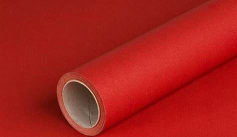 Red Metallic Wrapping Paper