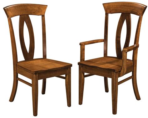 Corliving Dillon Cappuccino Stained Solid Wood Dining Chairs with