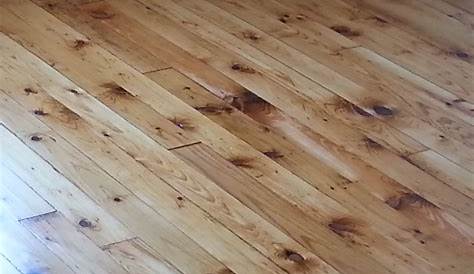 Mid Century Pine Unfinished Reclaimed Wood Flooring, Solid Wood