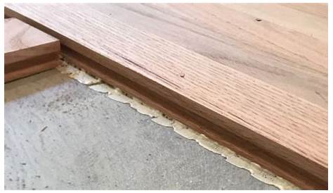 Solid Plank Bamboo Flooring Over Cement Slab Flooring Contractor Talk