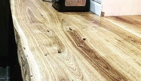 Howdens Rustic Solid Real Oak Worktop new cutting 1000mm x 620mm