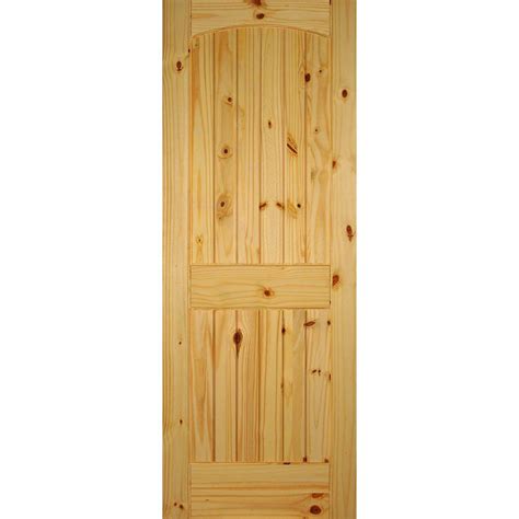 Solid Knotty Pine Interior Doors