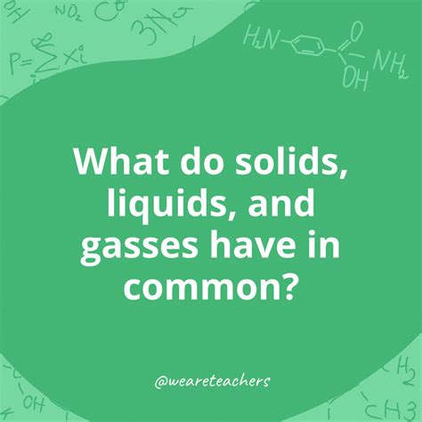Solid Liquid Gas Jokes