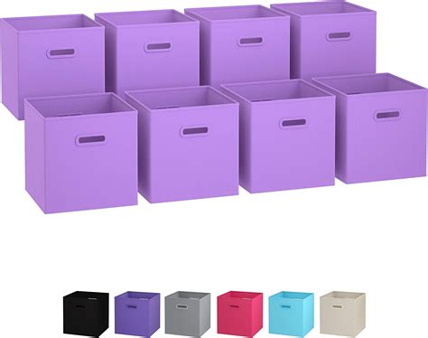 solid plastic storage cubes