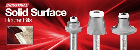 Solid Surface Router Bits
