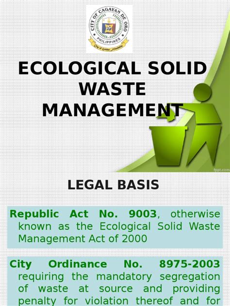 solid waste management guideline