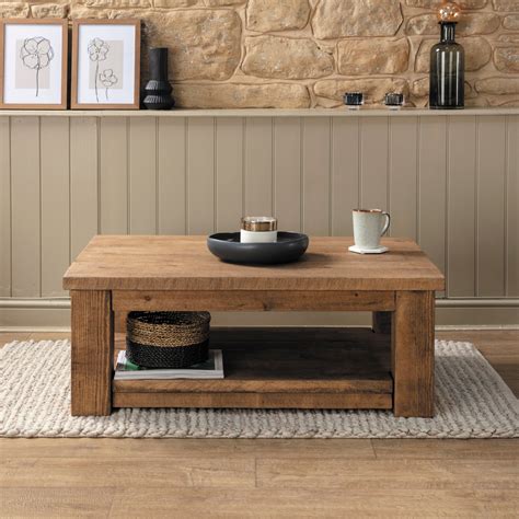 Solid Wood Coffee Table The Range