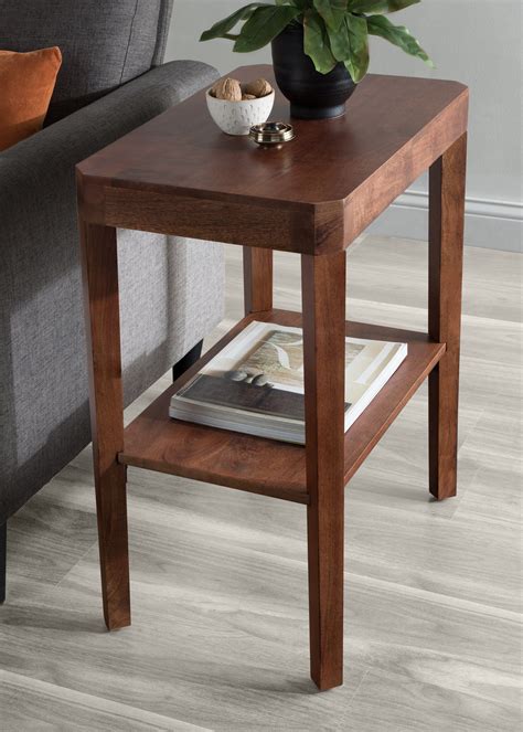 Solid Wood Side Table Etsy
