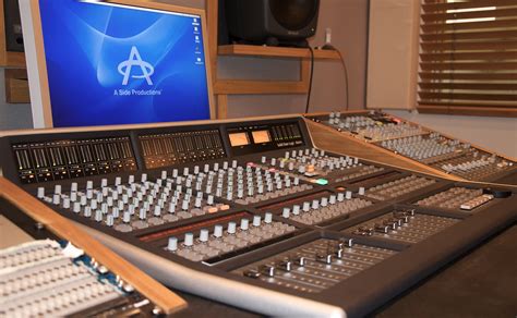 Solid State Logic Matrix console studio controller 3D model CGTrader
