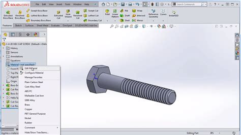 Solidworks Material Database Excel