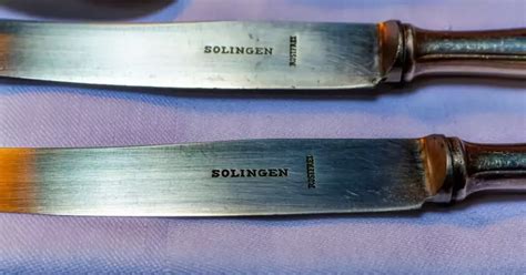 solingen germany knife markings