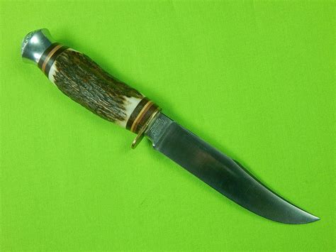 solingen stag handle hunting knife
