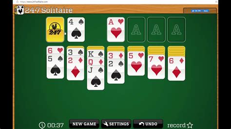 solitaire card games free online to play 247