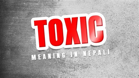 solitude over toxicity meaning in nepali with example
