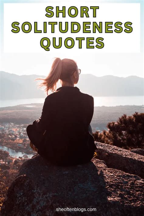 Solitude Quotes