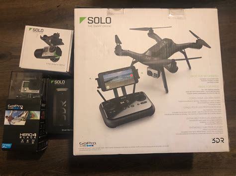 3DR 3DR Solo Quadcopter Kit with 3Axis Gimbal and Backpack B&H