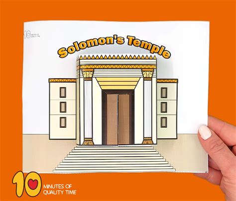 solomon's temple template printable