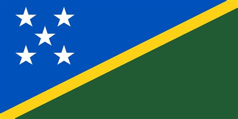 solomon islands flag colors