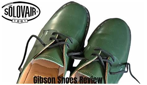 Solovair Gibson Review Mens Soft Sole 3 Eye Shoe Made In The UK