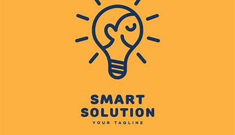 Smart solution logo Royalty Free Vector Image VectorStock
