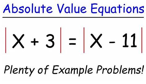 Solution Set For Absolute Value SOLVEDSolve Each Inequality. Expr…