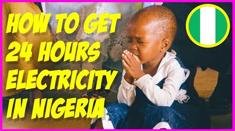 solution to electricity problem in nigeria