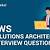 solutions architect interview questions