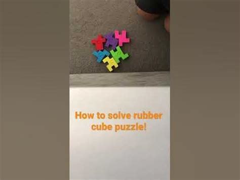 Solve Rubber Cube Puzzle