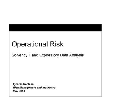solvency ii operational risk