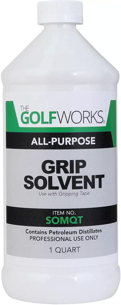 Solvent For Golf Grip Tape