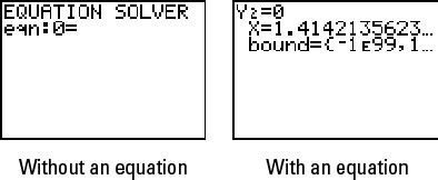 TI84 Plus CE How to Solve Equations YouTube