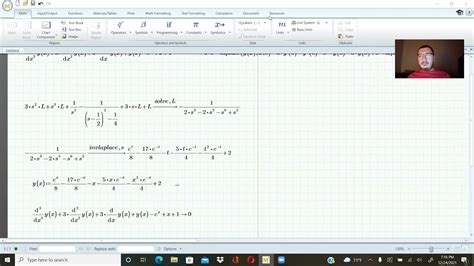 solving differential equations in mathcad