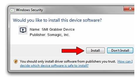 Somagic Smi Grabber Device Driver Download And Install , Inc. SMI