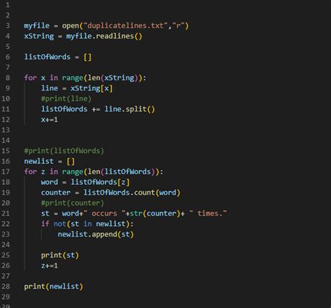 some easy python code