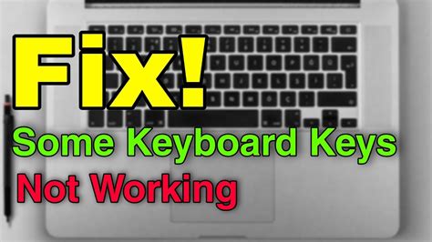 some keys not working on laptop acer
