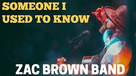 someone used to know lyrics