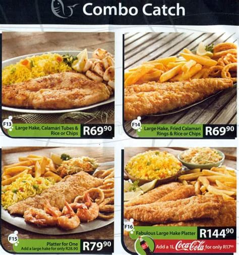 something fishy menu south africa