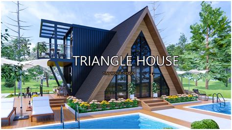 ‘Oneofakind design’ Inside a quirky triangle shaped house that’s
