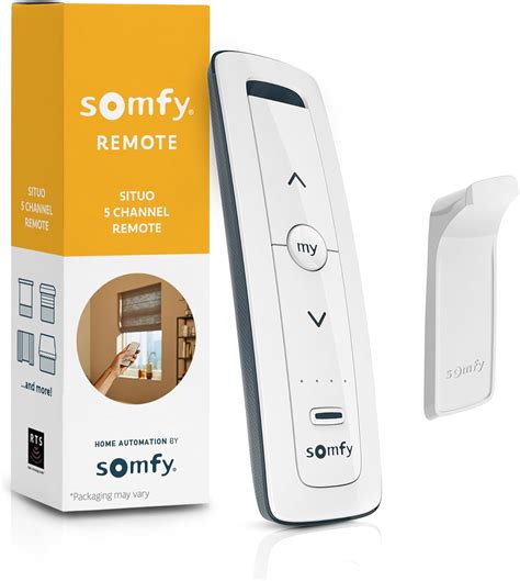 somfy remote control programming