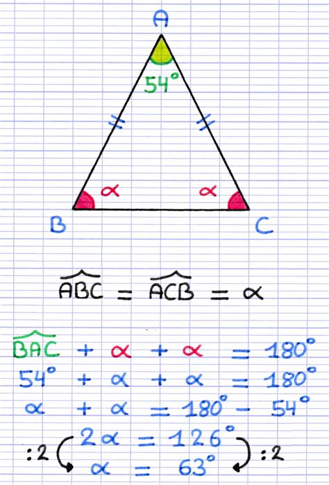 Properties of Isosceles Triangles Brilliant Math & Science Wiki