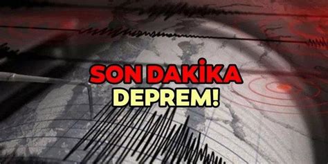 son dakika deprem çorlu