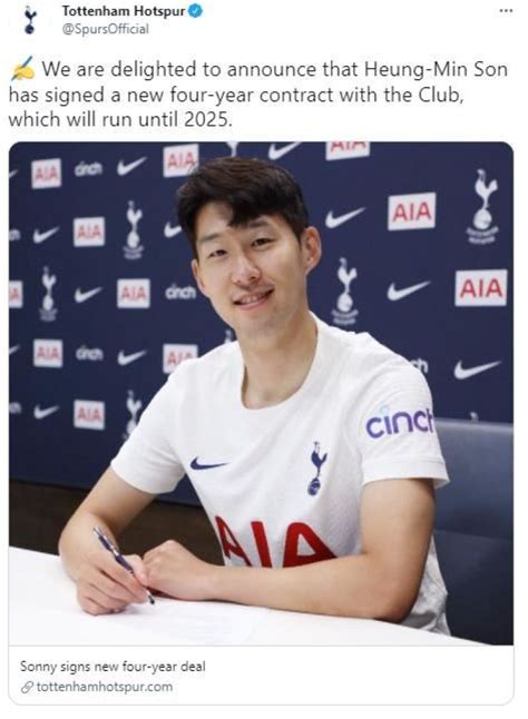 son heung min contract expiry