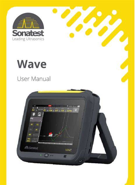 sonatest wave user manual pdf