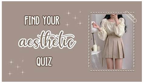 Find your aesthetic quiz tik tok edition! 2020 YouTube